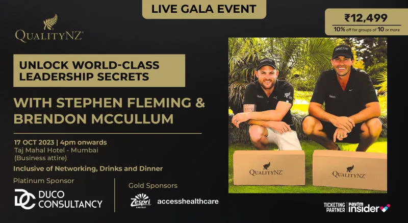 Unlock World-Class Leadership Secrets with Stephen Fleming & Brendon Mccullum